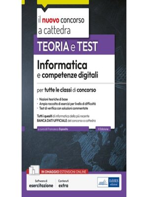 cover image of Informatica e competenze digitali per tutte le classi di concorso